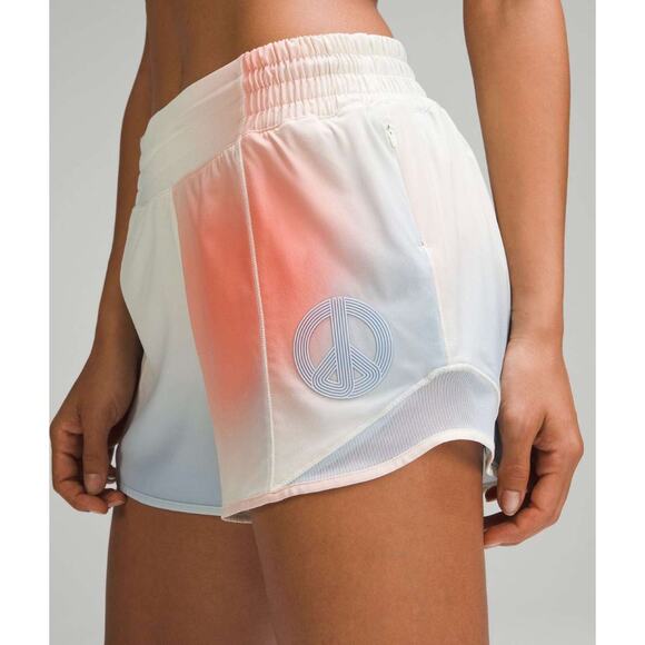 (2) Lululemon x Madhappy Hotty Hot Short 4" Madhappy Ombre Small Multi - Picture 1 of 10